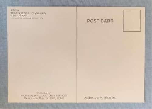 GB -Travel by Train - LANDRINDOD WELLS - Postcard