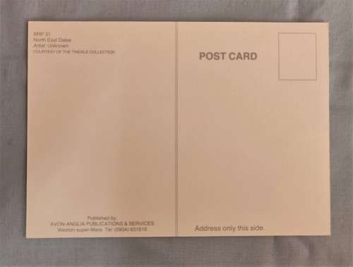 GB -Travel by Train - NORTH EAST DALES - Postcard