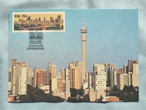 RSA 1985  Johannesburg - The Golden City  PostCARD 49