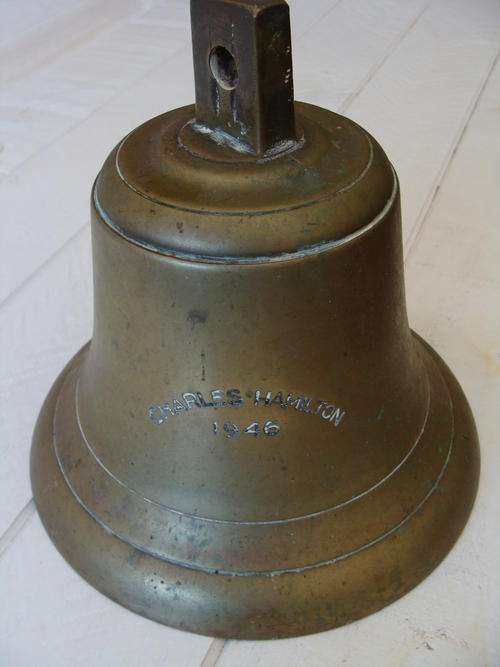 Ships Bell - Charles Hamilton 1946 SAR& H Steam Tug