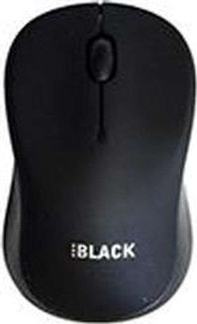 BLACK RANGE WIRELESS MOUSE - BLACK
