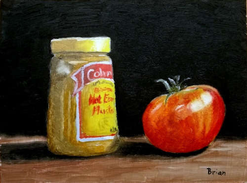 Mustard and tomato