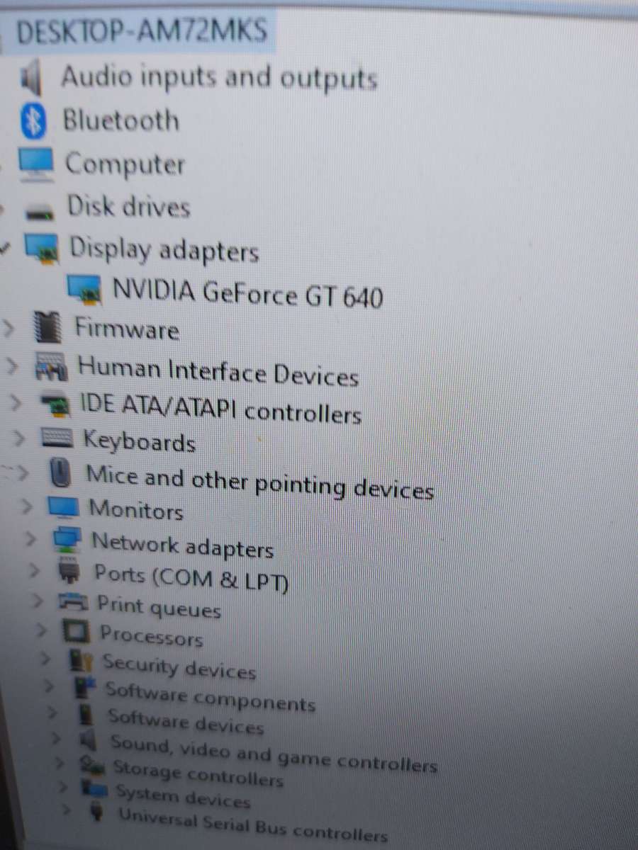 Nvidia GT 640 2GB Graphics card