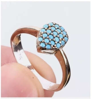 Authentic Turkish Turquoise Ring