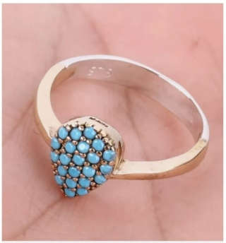 Authentic Turkish Turquoise Ring