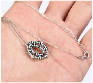 925 Sterling Silver Chain with CZ Pendant
