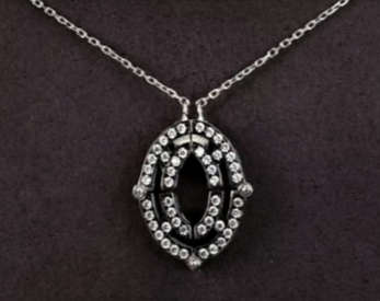 925 Sterling Silver Chain with CZ Pendant