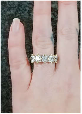 Authentic Turkish Topaz Ring