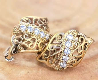 Authentic Turkish Filigree Earrings