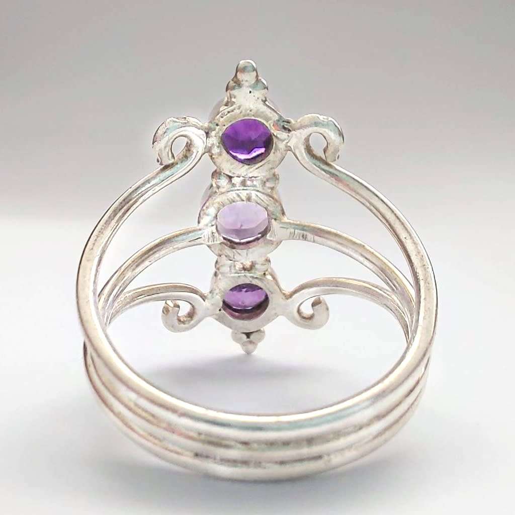 Sterling Silver Amethyst Ring