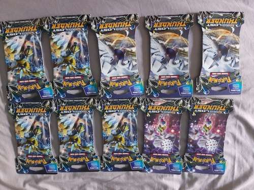 Pokemon sun and moon lost thunder booster packs