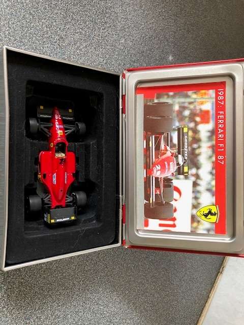 1987: Ferrari F1 Gerhard Berger 1:43 Hot Wheels/IXO La storia