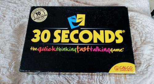 30 SECONDS BOARD GAME