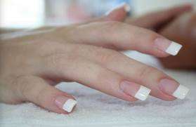 Full French Tip Silk Nail Set