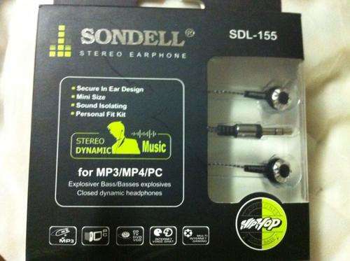 *High Quality Sondell Earphones*