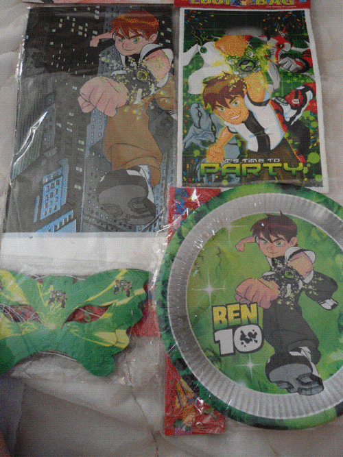 Ben 10 Party Supplies !!!
