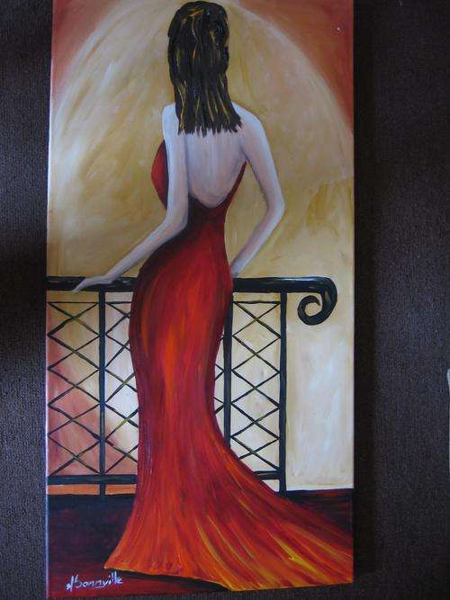 The  Staircase      [760x380mm ]      by South African Artist dSomm'ville