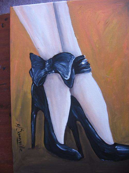 Step One     [350x250mm]     by South African Artist dSomm'ville