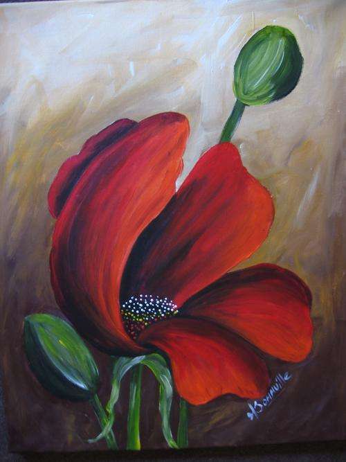 Solitaire          [500x400mm]     by South African Artist dSomm'ville