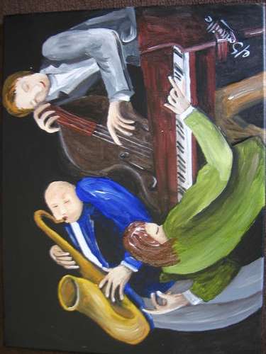 J's Blues Band  [300x400mm]    by   -  dSomm'ville