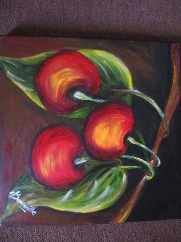 Cherries /2   [300 x 300 mm ]   by  -  dSomm'ville
