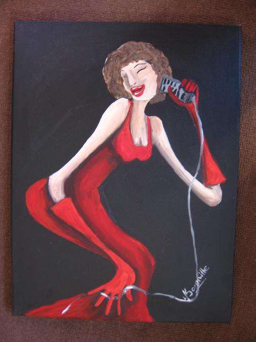 Miss 'J'    [400x300mm ]   by  -   International Selling Artist   -    dSomm'ville