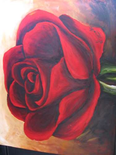 The Rose    [400x500mm]     by South African Artist dSomm'ville