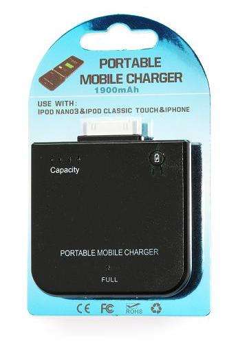 Portable Mobile Charger for for iPod/NANO/Classic/Touch/iPhone