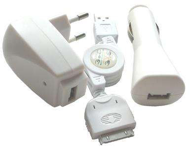 USB iPod 3in1 Charger