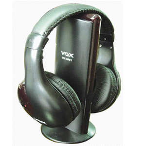 Wireless Earphone With FM for MP3/DVD/TV/PC