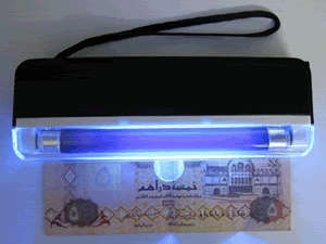 Handheld Backlight, Money Detector and Torch