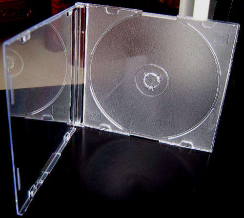 50 pcs Super Jewel Clear CD case