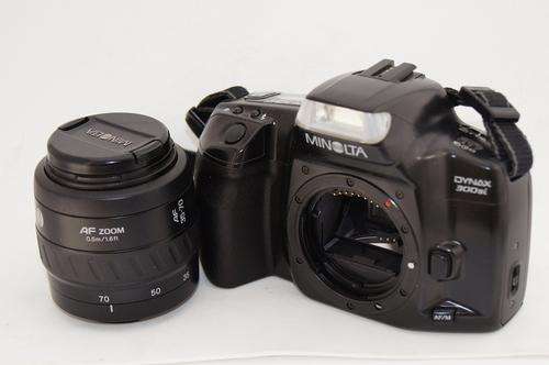 Minolta Dynax 300Si with AF35-70mm Lens (Works on Sony Alpha DSLR's)