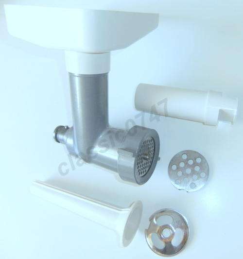 KENWOOD-CHEF  ATTACHMENT (MEAT MINCER for A901 to >>) with sausage maker EXCELLENT CONDITION as New