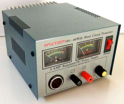 Electric VOLTAGE CONVERTER  (SPECTRUM SPL~605) 220V-OUTPUT 2.5V.-30V.