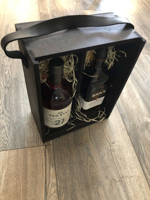 Van Ryn's 27 Year Brandy and Bains 15 year Whiskey Nelson mandela Limited Edition FREE DELIVERY