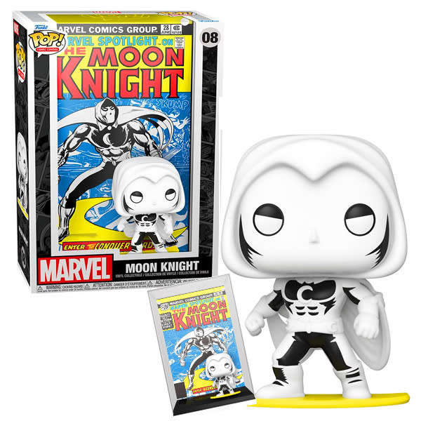 Funko Pop Moonknight Comic Cover Pop in Hard Case