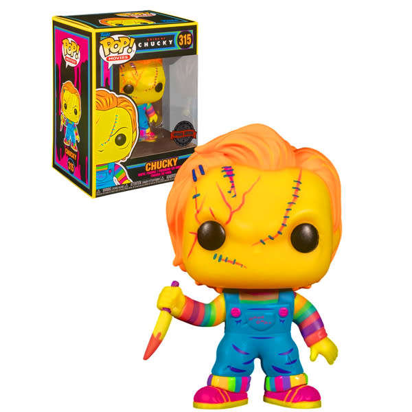 Funko Pop Chucky Blacklight Special Edition