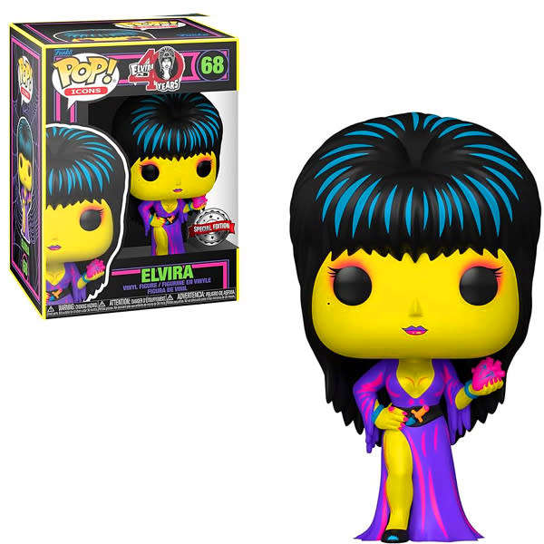 Funko Pop Elvira Blacklight Special Edition