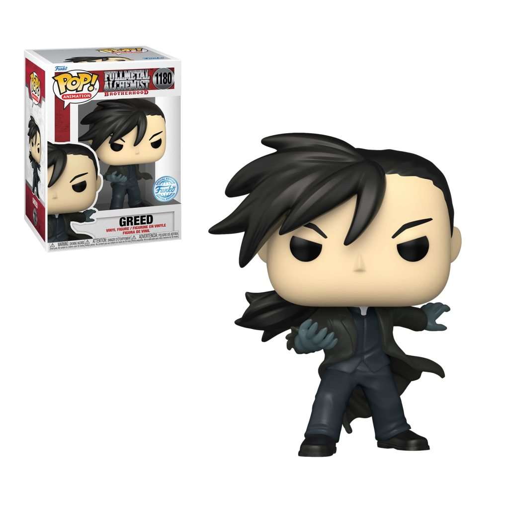 Funko Pop Full Metal Alchemist Greed Exclusive