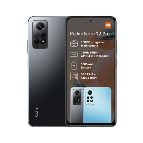Xiaomi Redmi Note 12 Pro 128Gb Graphite Gray (Open Box)