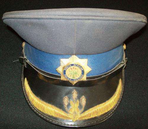 Police officer peak cap