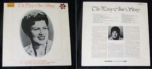 VG+ Vintage Vinyl Record "The Patsy Cline Story"