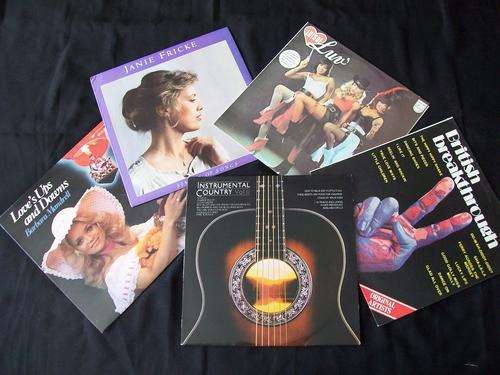 Five Pack Vintage Vinyl record Collection ~BID PER RECORD~
