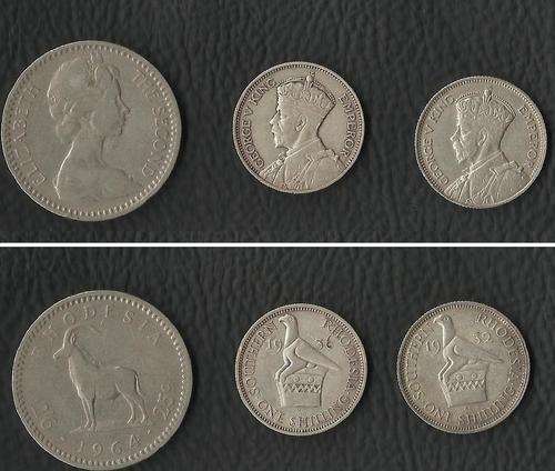 Rhodesia coin silver coin combo ~ ONE BID TAKE ALL THREE ~