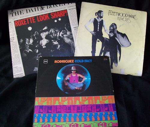 A Vinatge Vinyl Pop Rock Collection