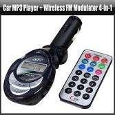 MP3/4 FM Modulator with remote control