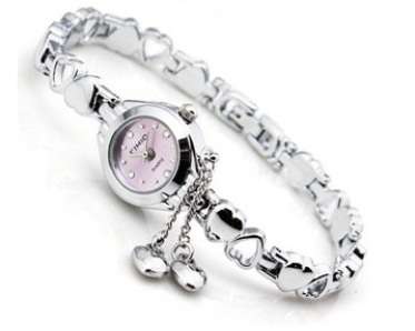 ***NEW PRODUCT***STUNNING CHARM BRACELET WATCH IN BLUE***R10 BID INCREMENTS***
