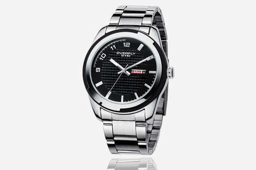 ***SUPER VALUE*** 2012 OVERFLY mens CALENDER watch in BLACK***