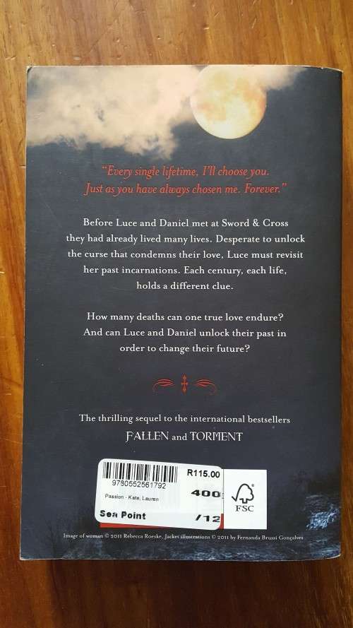 Passion (Fallen #3) by Lauren Kate